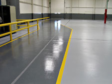 concrete flooring system guardright in warehouse distribution centers